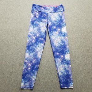 Eddie Bauer Leggings Kids Large 14-16 Purple Activewear‎ Stretchy 24x23 Girls